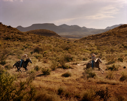 Two Marfa Cowboys (Horizontal)