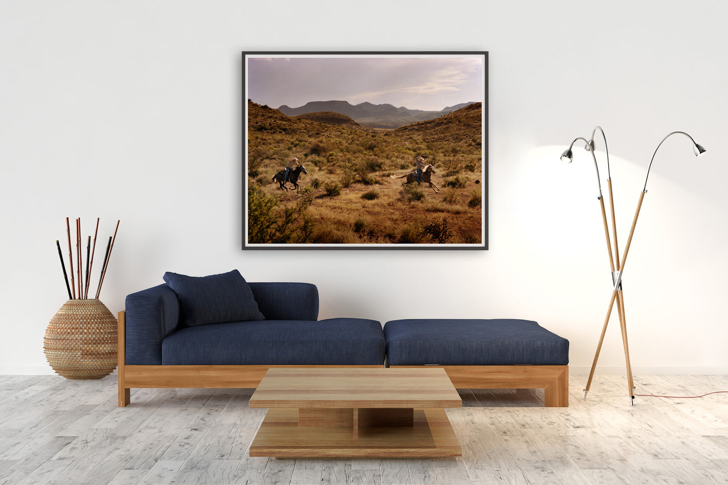Two Marfa Cowboys (Horizontal)
