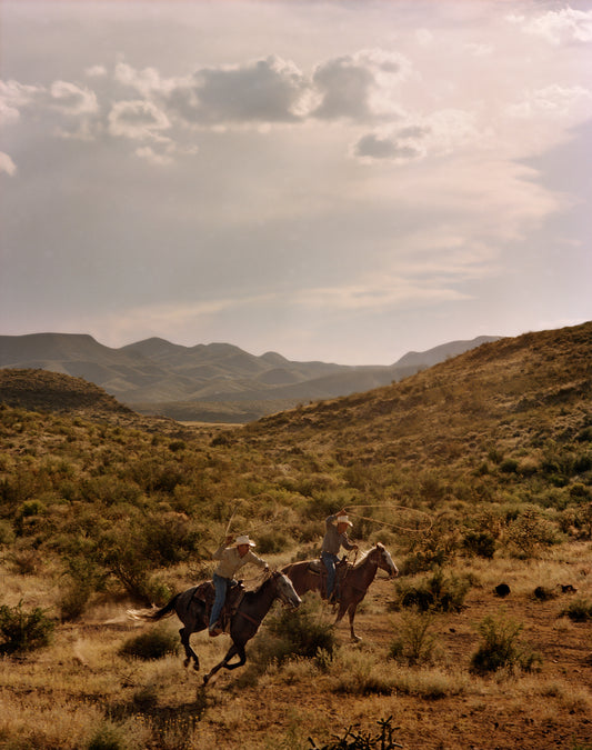 Two Marfa Cowboys (Vertical)