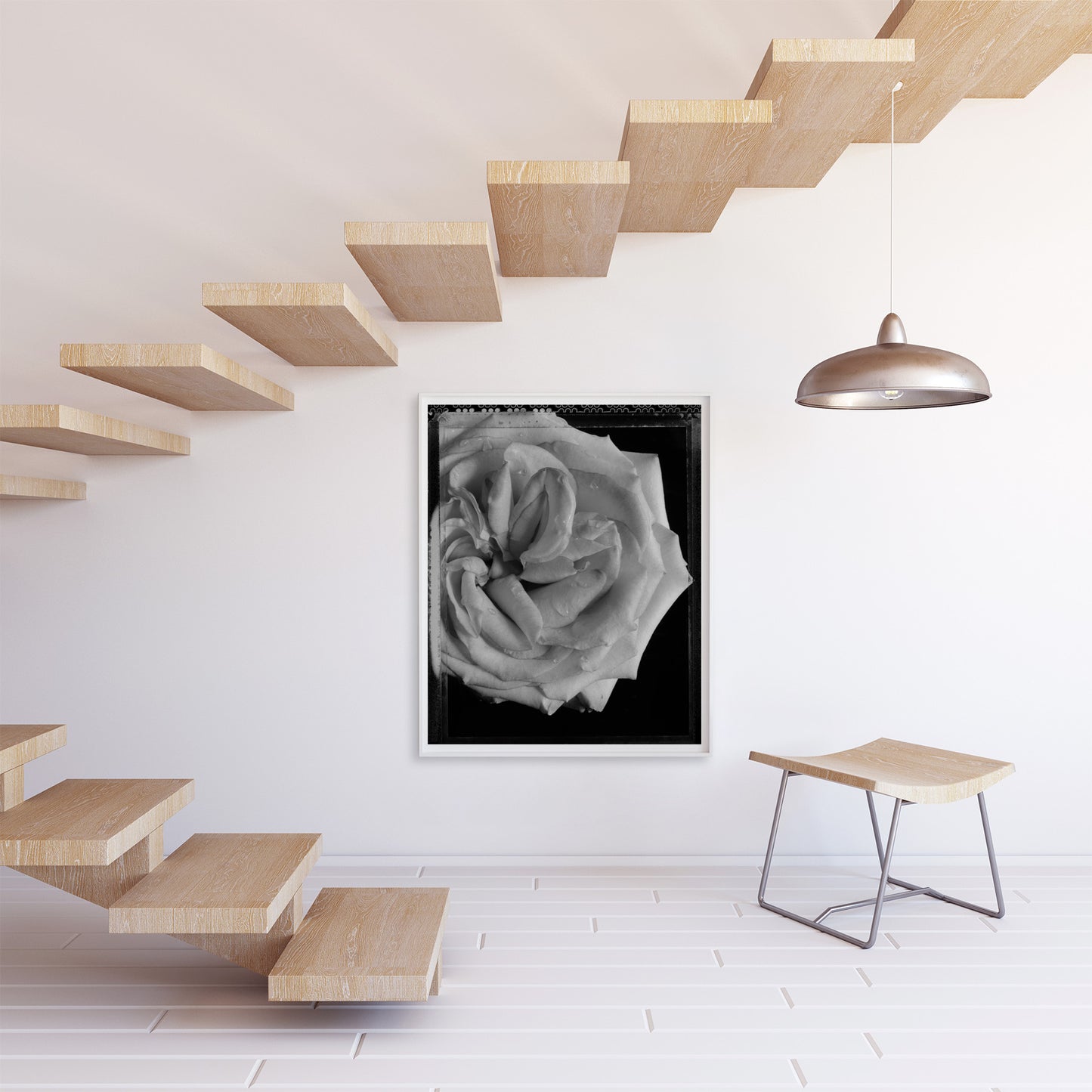White Rose on Black II on Type 55