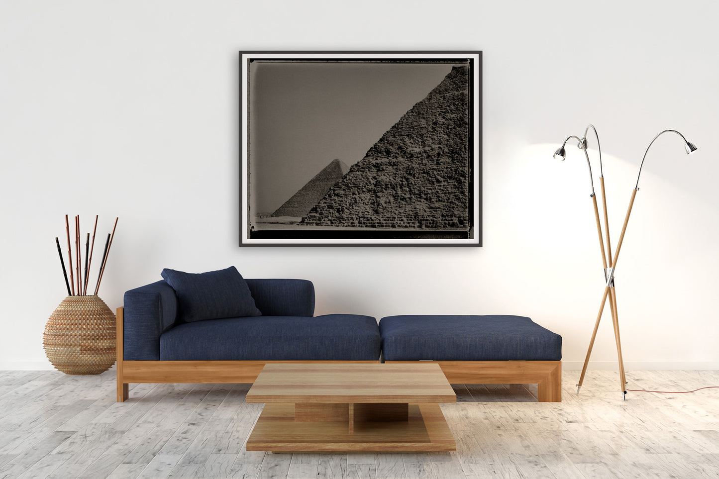 Half Pyramid with Hidden Pyramid