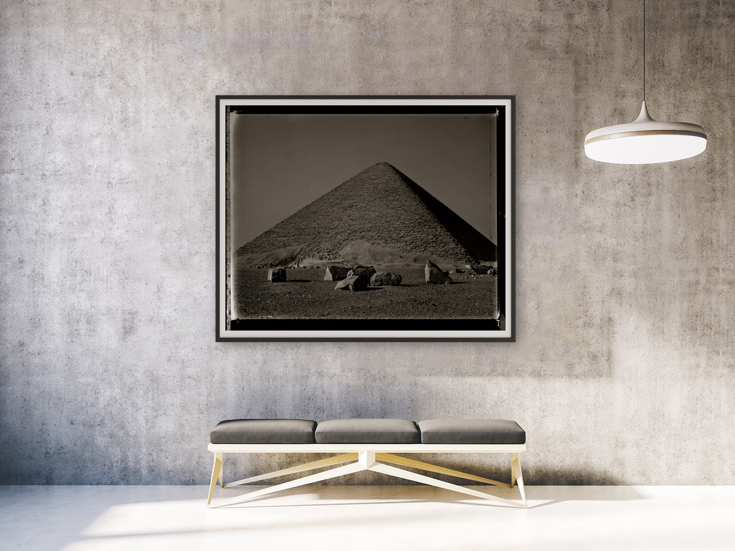 Pyramid with Rocks II