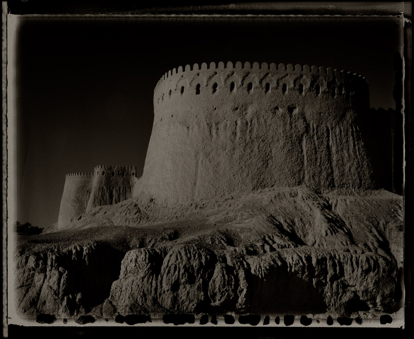 Bam Citadel Emerging from the Earth
