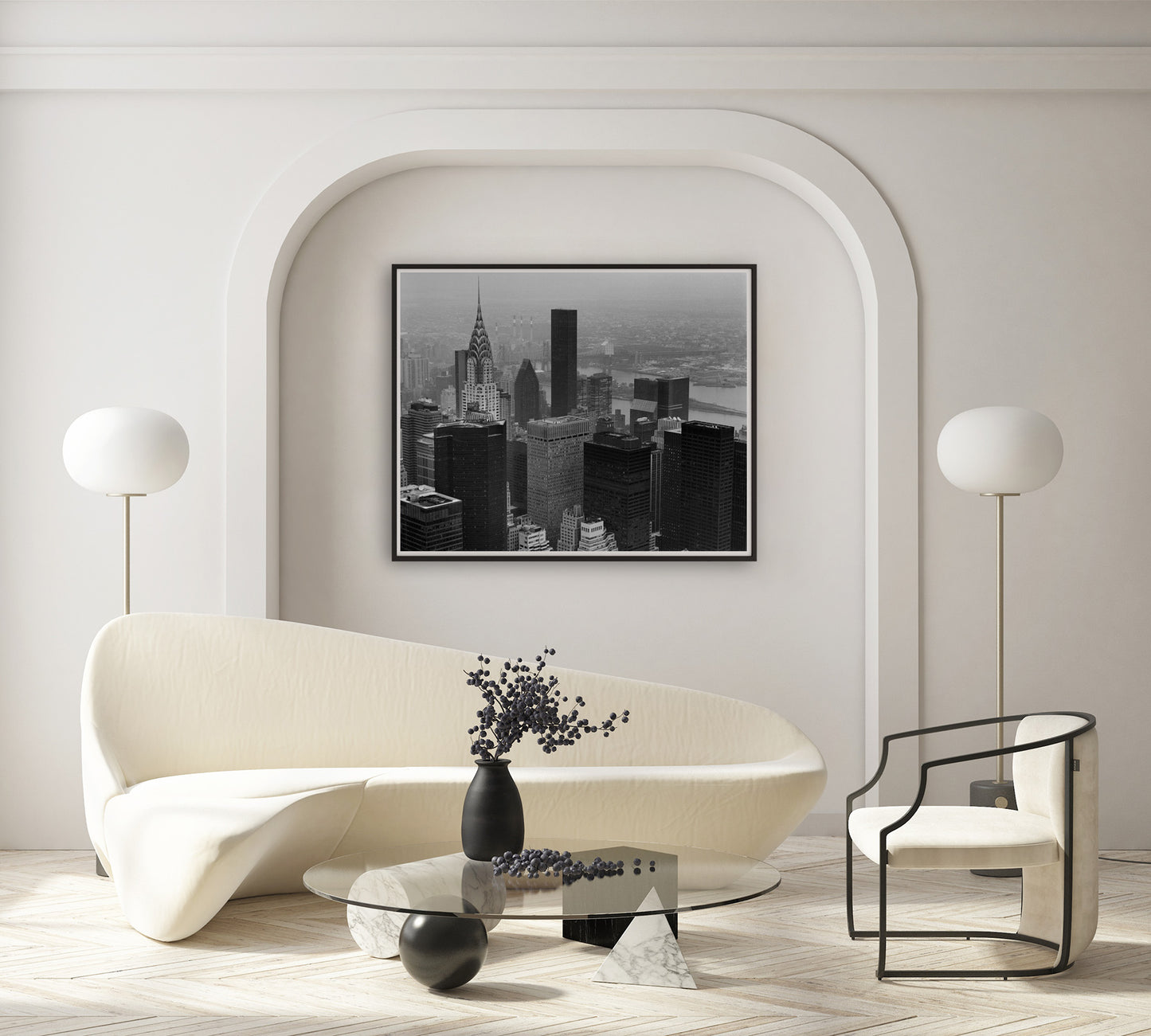 Chrysler Building Amidst The Others II (Horizontal)