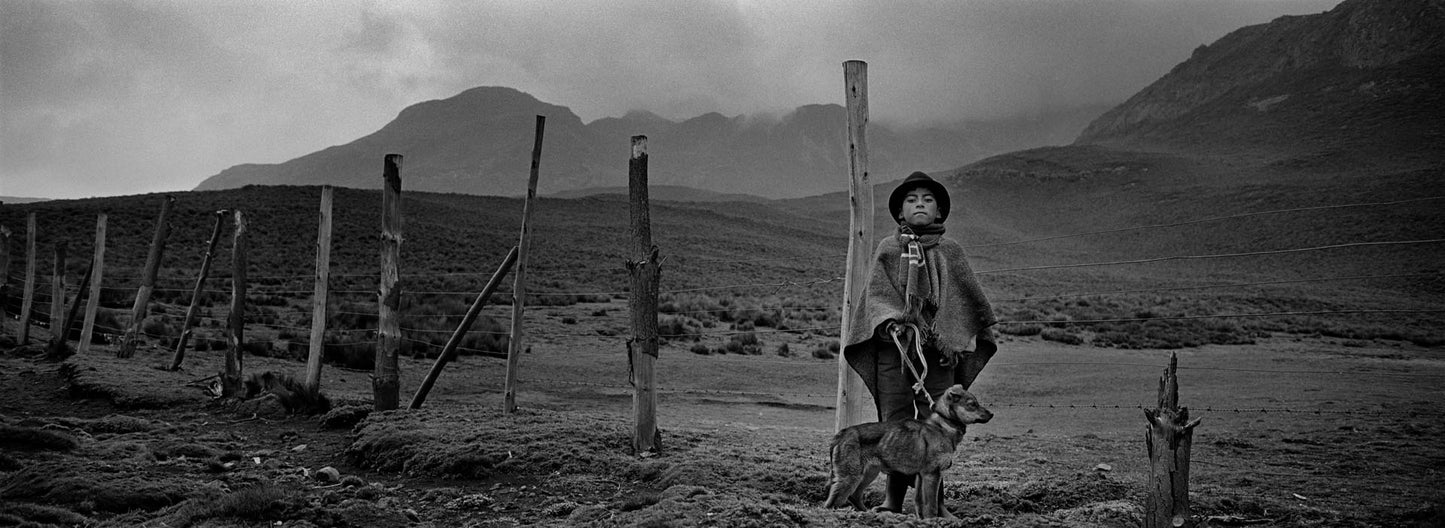 Shepherd Boy on the Slopes of Cotopaxi, Ecuador
