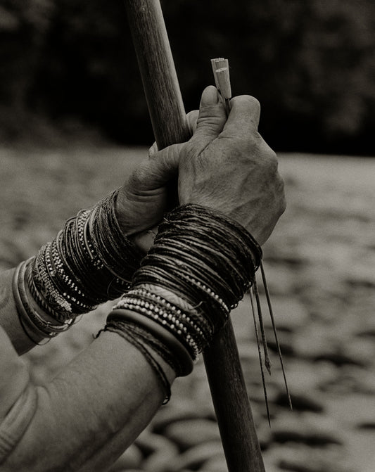Penan Hands with Poison Darts, Borneo