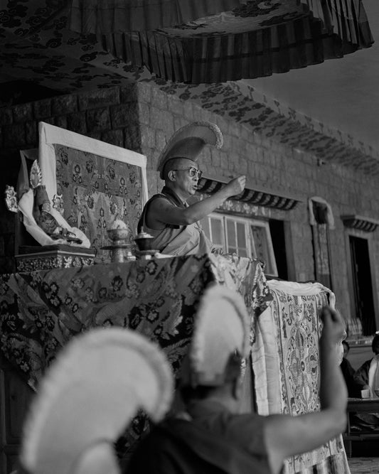 Dalai Lama giving Kalachakra Initiation I