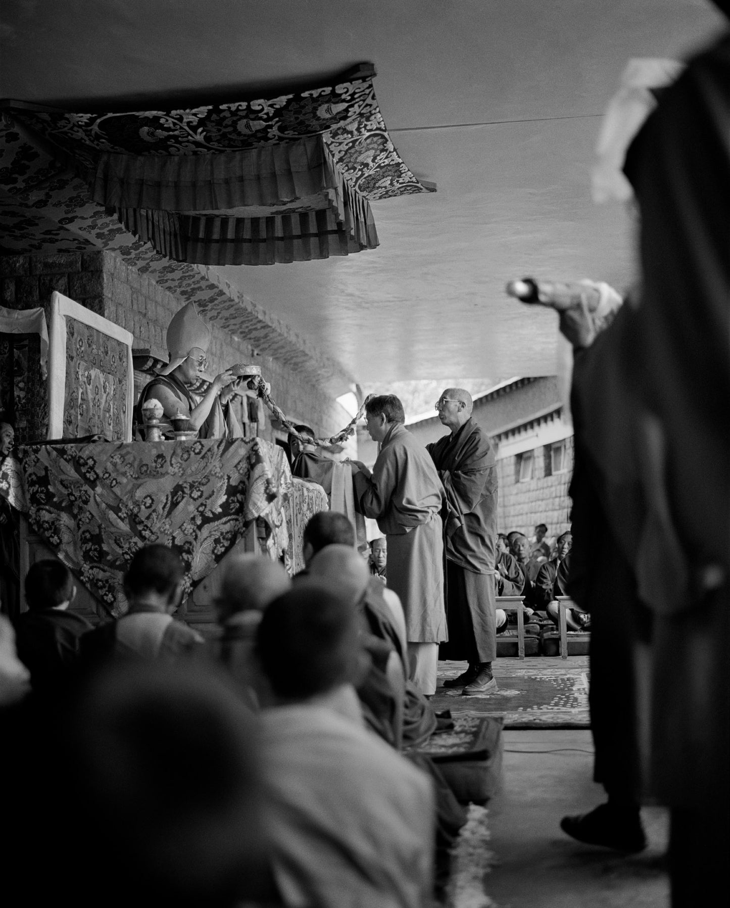 Dalai Lama giving Kalachakra Initiation II