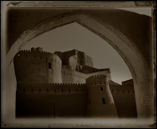 Bam Citadel Through Archway (Horizontal)
