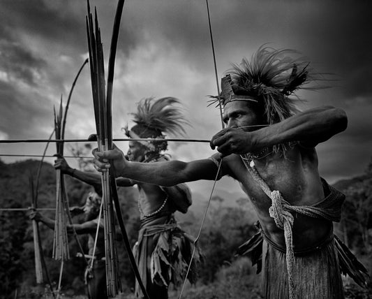 Huli Warriors Fighting in the Highlands of Papua New Guinea