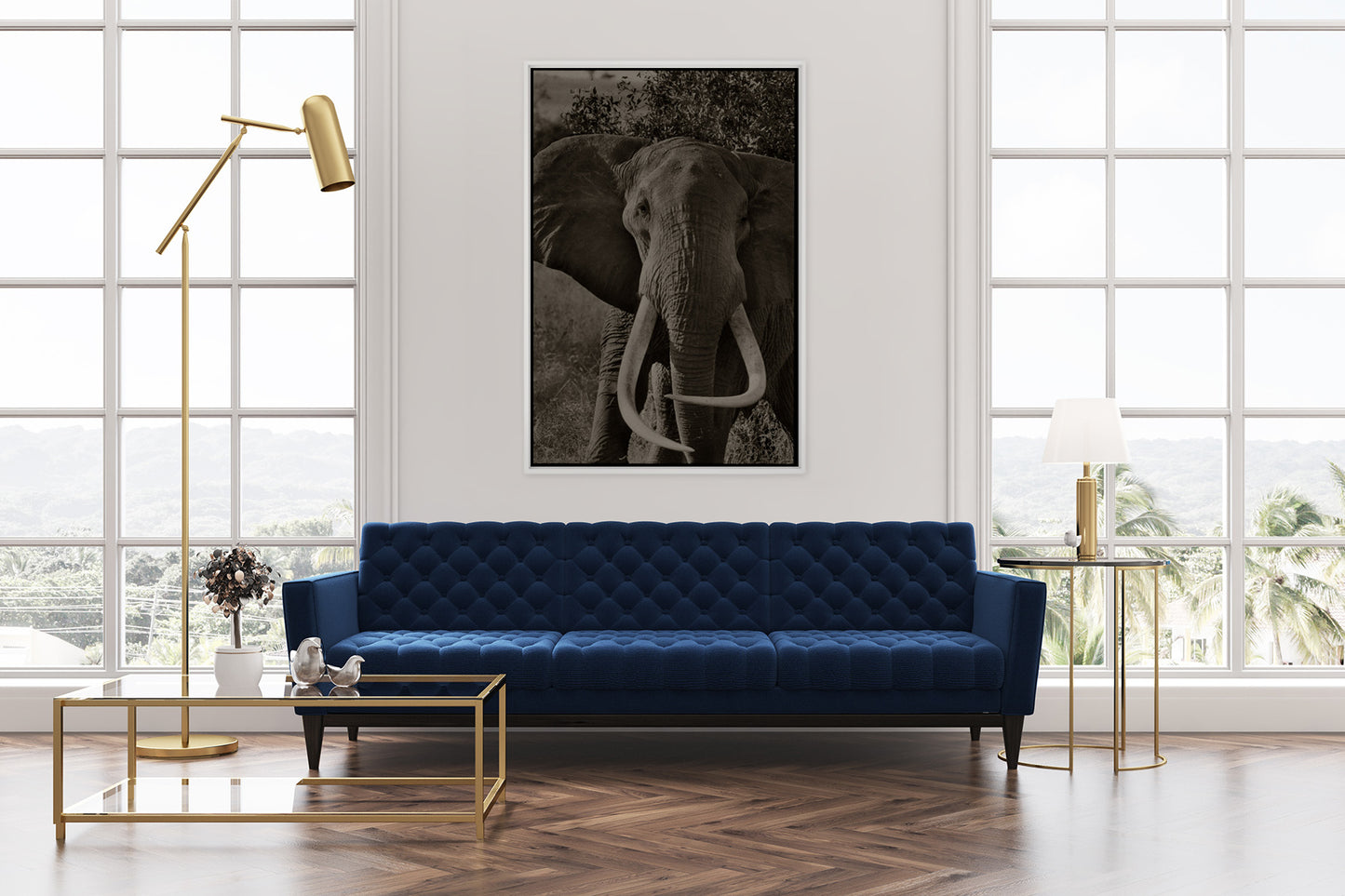 Elephant Portrait I (Vertical)
